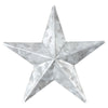 Mayflower Market Wall Hanging Faceted Metal Star Galvanized Wall Hanging 4x4