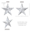 Mayflower Market Wall Hanging Faceted Metal Star Galvanized Wall Hanging 4x4