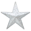 Mayflower Market Wall Hanging Faceted Metal Star Galvanized Wall Hanging w/ Pocket 12x12