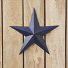 Mayflower Market Wall Hanging Faceted Metal Star Navy Wall Hanging 12x12