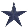 Mayflower Market Wall Hanging Faceted Metal Star Navy Wall Hanging 24x24