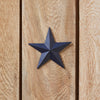 Mayflower Market Wall Hanging Faceted Metal Star Navy Wall Hanging 4x4