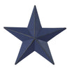 Mayflower Market Wall Hanging Faceted Metal Star Navy Wall Hanging 4x4