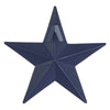 Mayflower Market Wall Hanging Faceted Metal Star Navy Wall Hanging 4x4