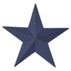 Mayflower Market Wall Hanging Faceted Metal Star Navy Wall Hanging 8x8