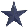 Mayflower Market Wall Hanging Faceted Metal Star Navy Wall Hanging 8x8