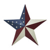 Mayflower Market Wall Hanging Painted Metal American Flag Theme Star 12x12