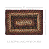 Oak & Asher Placemat Beckham Jute Rect Placemat Set of 6 10x15