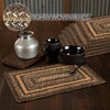 Oak & Asher Placemat Espresso Jute Rect Placemat Set of 6 12x18