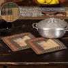 Oak & Asher Pot Holder Tea Cabin Pot Holder Patchwork Set of 2 8x8