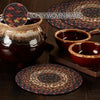 Oak & Asher Trivet Beckham Jute Trivet 8 Set of 3