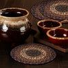 Oak & Asher Trivet Beckham Jute Trivet 8 Set of 3