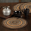 Oak & Asher Trivet Espresso Jute Trivet 15 Set of 3