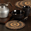 Oak & Asher Trivet Espresso Jute Trivet 8 Set of 3