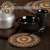 Oak & Asher Trivet Espresso Jute Trivet 8 Set of 3