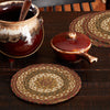 Oak & Asher Trivet Tea Cabin Jute Trivet 8 Set of 3