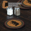 Oak & Asher Trivet Wyatt Stenciled Bear Jute Trivet 8 Set of 3