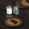 Oak & Asher Trivet Wyatt Stenciled Bear Jute Trivet 8 Set of 3