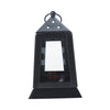 Metal Lantern Black Tealight Holder 7x4.5x4.5 - The Village Country Store 