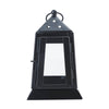 Metal Lantern Black Tealight Holder 7x4.5x4.5 - The Village Country Store 