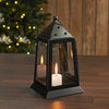 Metal Lantern Black Tealight Holder 9x5x5 - The Village Country Store 