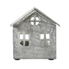 Tealight Holder Metal Village House G Antique Grey 3.25x2.75x2 - The Village Country Store 