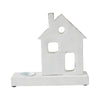 Tealight Holder Village House White 9x8.25x2.5 - The Village Country Store 