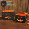 Tealight Holders Trick Or Treat Black Set of 2 - The Village Country Store 