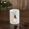 Votive Candle Holder Christmas Tree 6x4.25x4.25 - The Village Country Store 