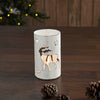 Votive Candle Holder Reindeer White 4.25x2.75x2.75 - The Village Country Store 