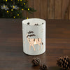 Votive Candle Holder Reindeer White 6x4.25x4.25 - The Village Country Store 