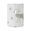 Votive Candle Holder Reindeer White 6x4.25x4.25 - The Village Country Store 