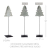 Decorative Galvanized Metal Christmas Tree With Base 16x5x3 - The Village Country Store 