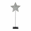 Decorative Galvanized Metal Star With Base 16x6x3 - The Village Country Store 