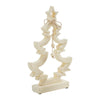 Seasons Crest Figurine Everwhim Wooden Tree 13x8x2