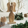 Seasons Crest Figurine Heavenly Herald Wooden Angel 15.75x7.5x2