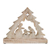Manger Nativity Scene Wooden Figurine 11x9x2 - The Village Country Store 