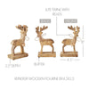 Reindeer Wooden Figurine 8x4.5x2.5 - The Village Country Store 