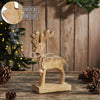 Reindeer Wooden Figurine 8x4.5x2.5 - The Village Country Store 