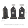 Rustic Wooden House Grey 8.5x4.75x2 - The Village Country Store 