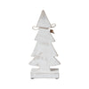 Snowy Tree Textured Wooden White 10.25x4.75x2.25 - The Village Country Store 