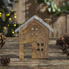 Wooden Cottage House 5.75x5.5x1 - The Village Country Store 