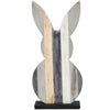 Seasons Crest Figurine Wooden Painted Rabbit 12x6x2.25