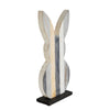 Seasons Crest Figurine Wooden Painted Rabbit 12x6x2.25