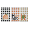 Annie Check Multicolor Harvest Tea Towel Set of 3 - The Village Country Store 