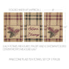 Connell Pinecone Plaid Tea Towel Set of 3 19x28 - The Village Country Store 
