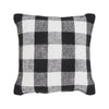 Seasons Crest Pillow Annie Black Check Home Pumpkin Pillow 6x6