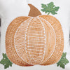 Seasons Crest Pillow Annie Black Check Pumpkin Pillow 12x12