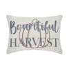 Seasons Crest Pillow Bountifall Pumpkin Harvest Pillow 9.5x14