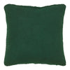 Seasons Crest Pillow Cable Knit Sweater Pillow Green 18x18